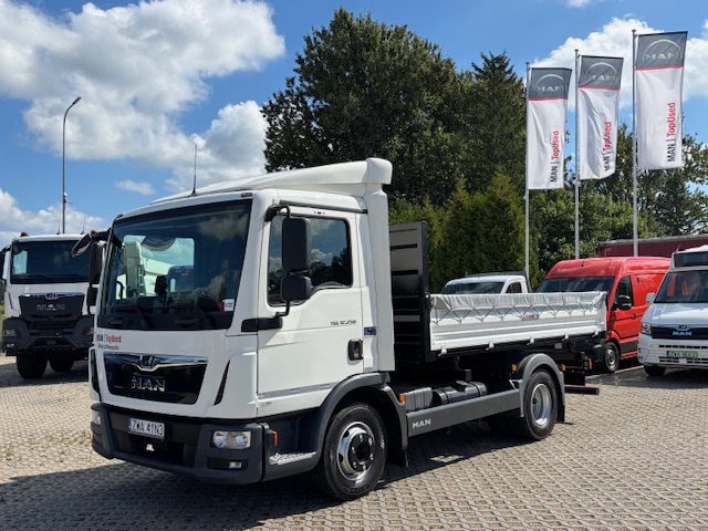 MAN  TGL 12.250 WYWROTKA TRÓJSTRONNA 