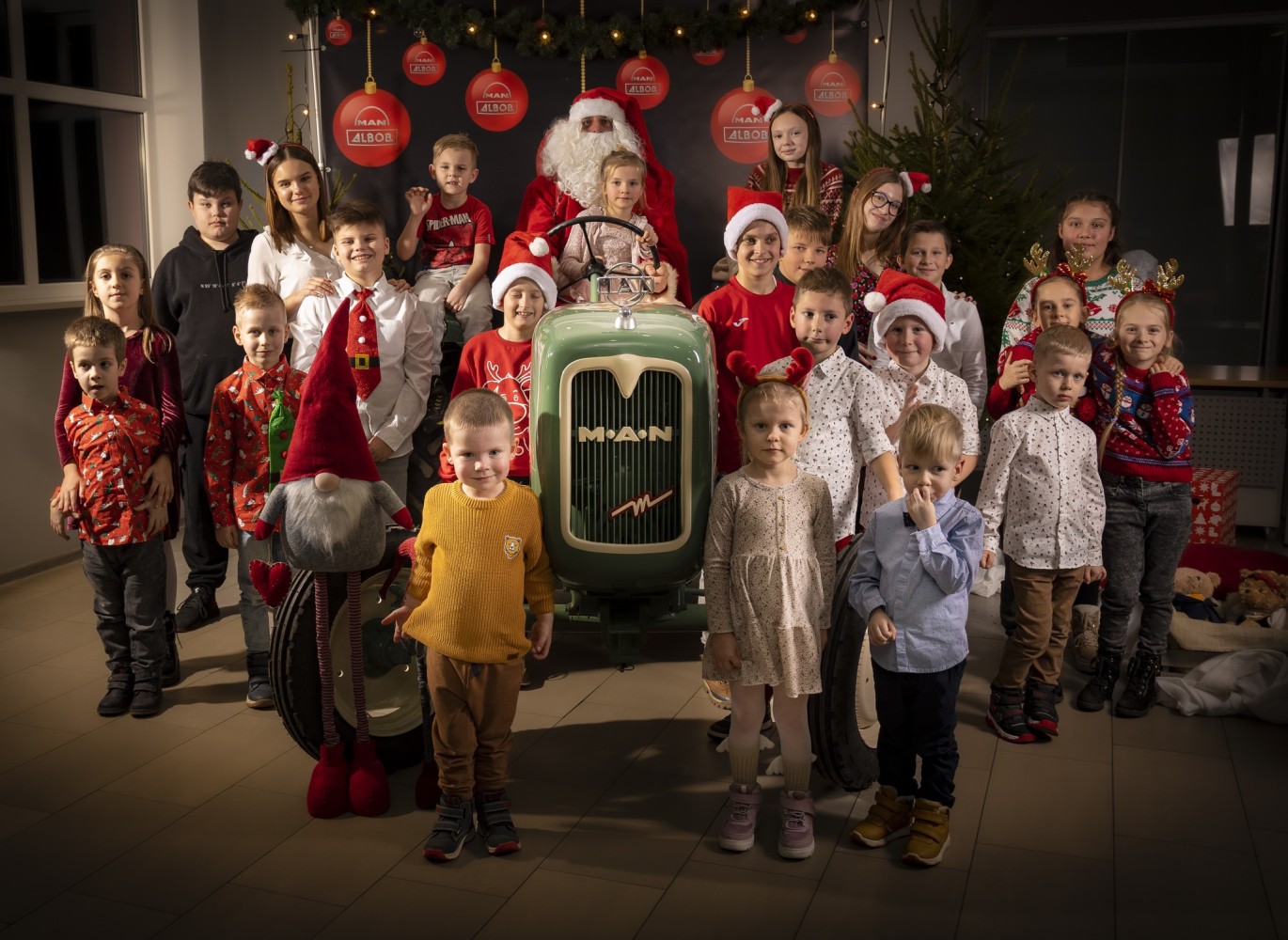 Sesja Świąteczna z Mikołajem