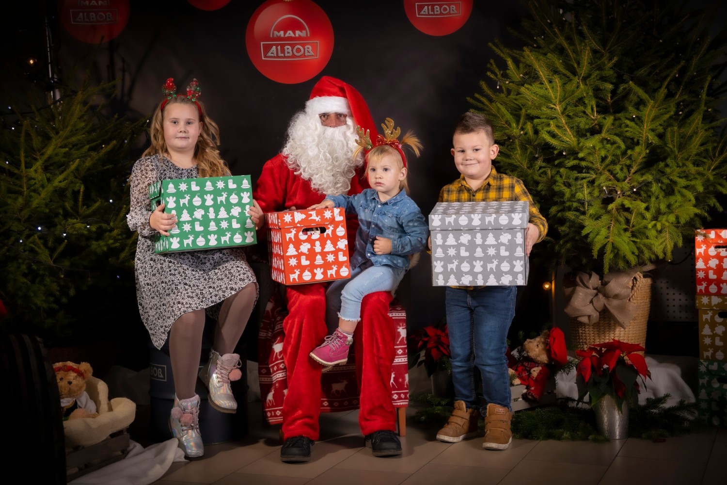 Sesja Świąteczna z Mikołajem