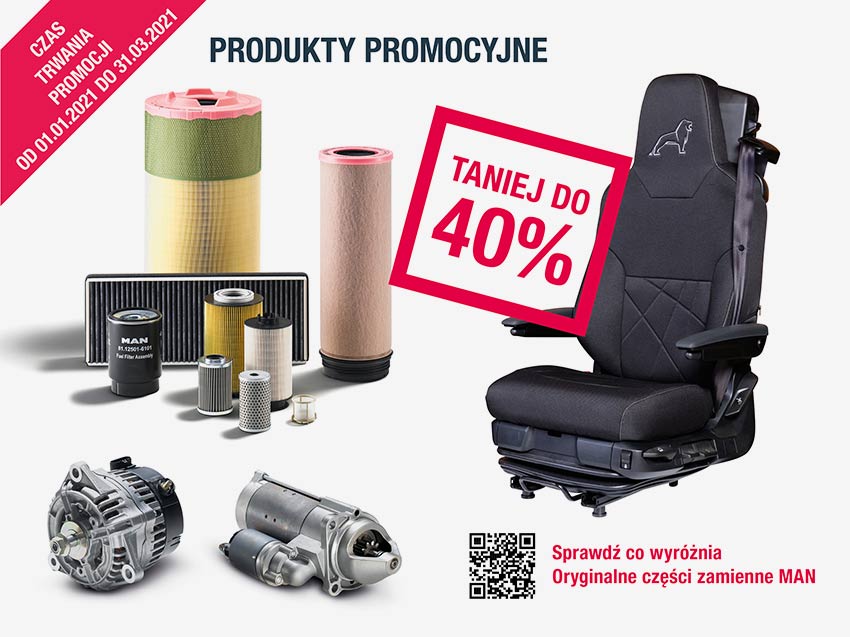 Zimowa promocja MAN - zapraszamy do ALBOR w Wałczu